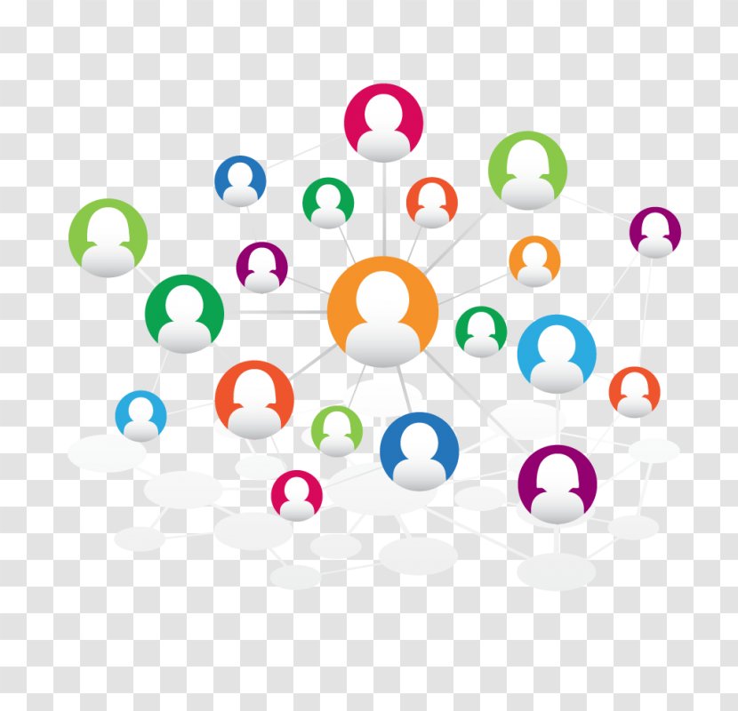 Virtual Community - Social Network - Stock Photography Transparent PNG