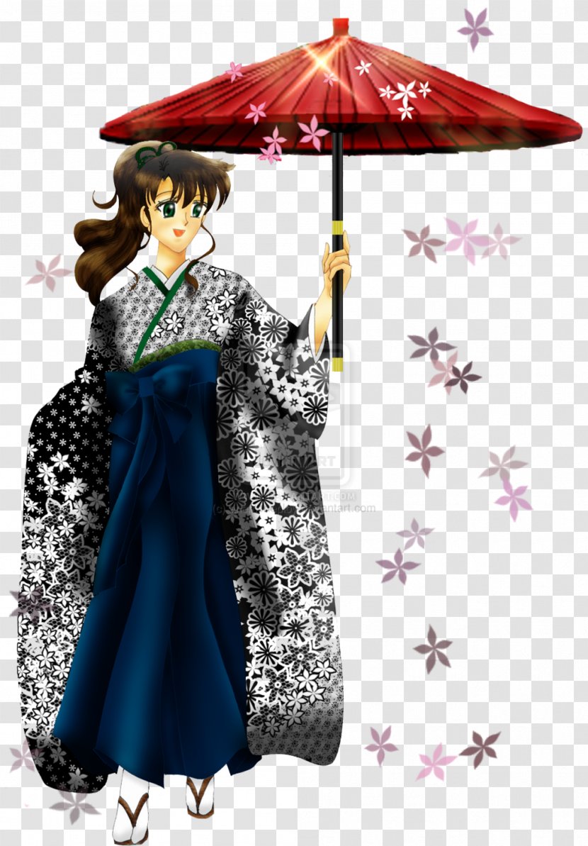 Geisha Kimono - Woman - Cartoon Bridesmaids Transparent PNG