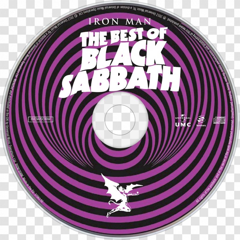 Black Sabbath Master Of Reality Album Compact Disc 0 - Frame Transparent PNG