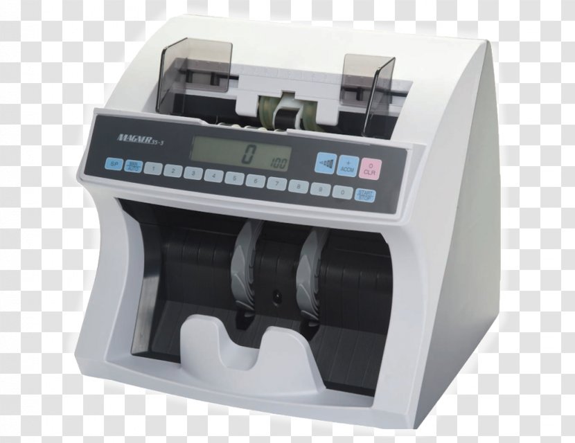 Currency-counting Machine Banknote Business Contadora De Billetes Cheque - Counter Transparent PNG