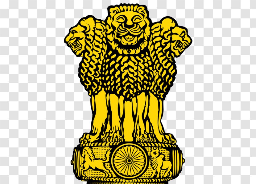 Sarnath Lion Capital Of Ashoka Pillars State Emblem India Flag - Symbol Transparent PNG