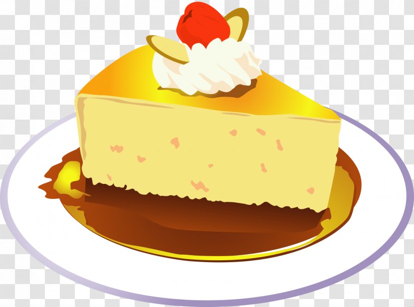 Tart Cupcake Bakery Vector Graphics - Buttercream - Slice Of Cake Transparent PNG