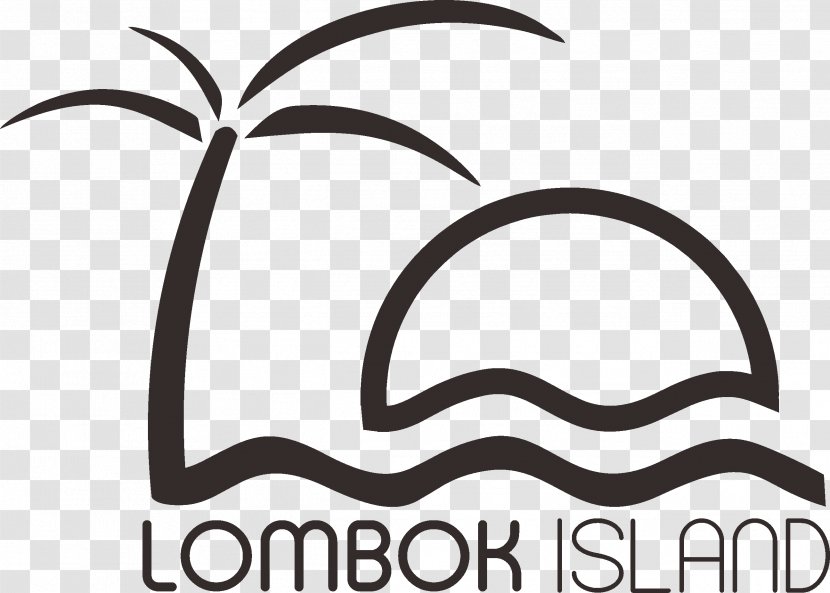 Lombok Clip Art Brand Logo Island - Area - Beach Transparent PNG