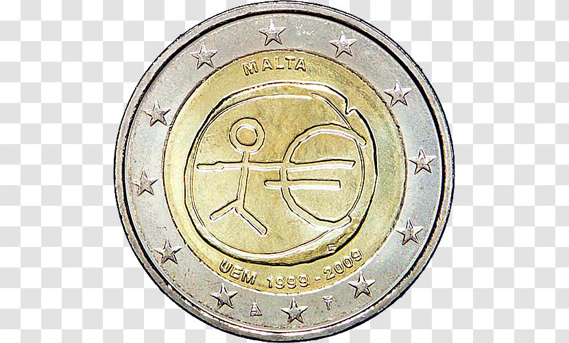 Coin European Union Belgium JPEG January 19 - Vatican Symbol Transparent PNG