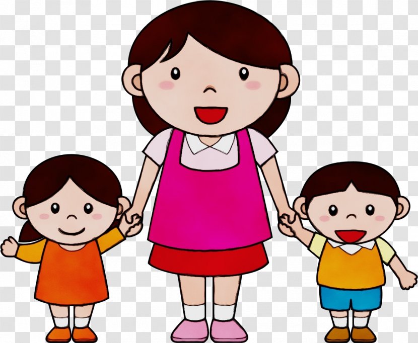 Kids Playing Cartoon - Gesture - Animation Play Transparent PNG