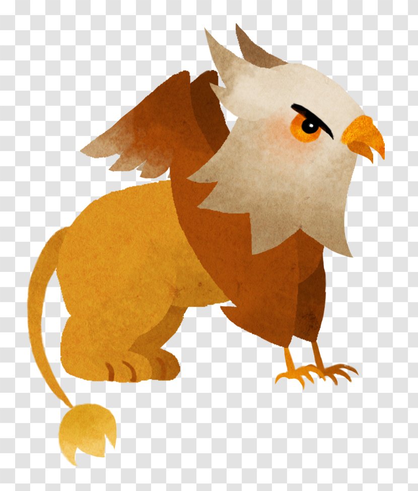 Owl Dog Fauna Clip Art - Griffin Creature Transparent PNG