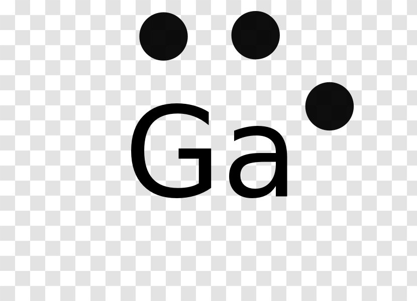 Lewis Structure Gallium Electron Georgia Atomic Number - Text - Brand Transparent PNG