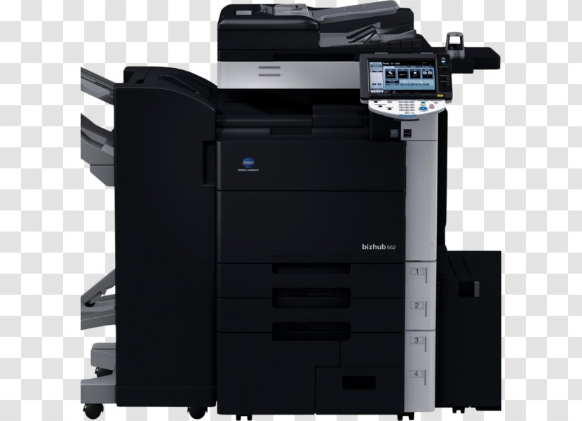Photocopier Multi-function Printer Konica Minolta Canon - Managed Print Services Transparent PNG