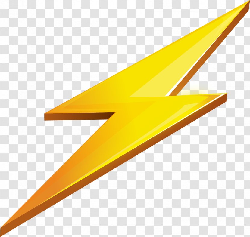 Lightning Icon Design Transparent PNG