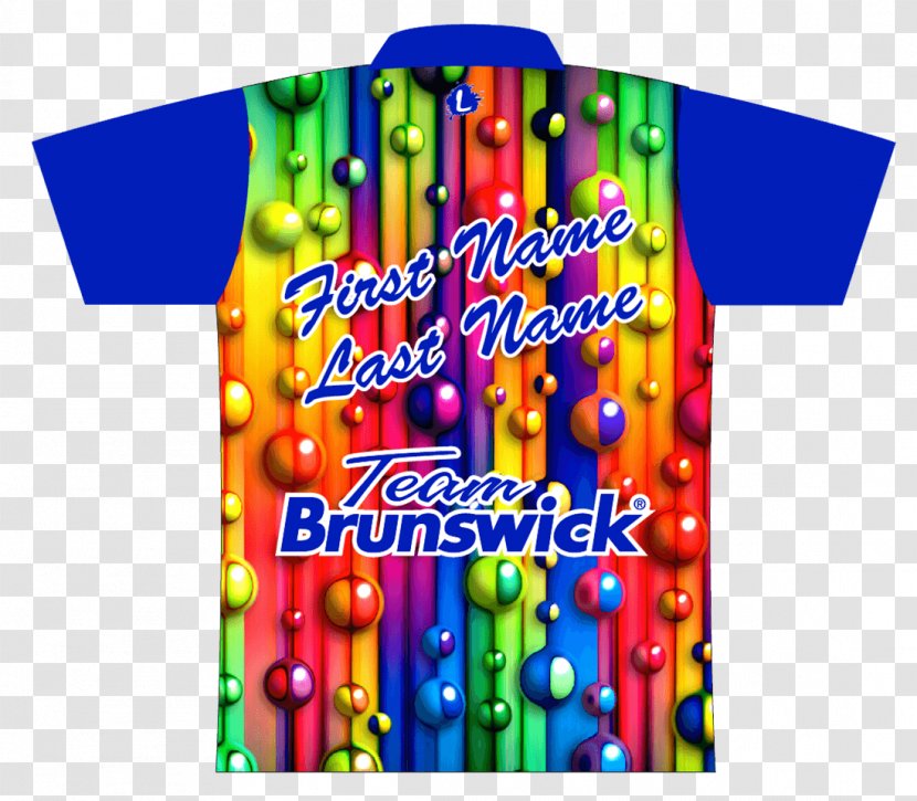 T-shirt Jersey Sleeve Necktie - Bowling Balls - Colourful Transparent PNG