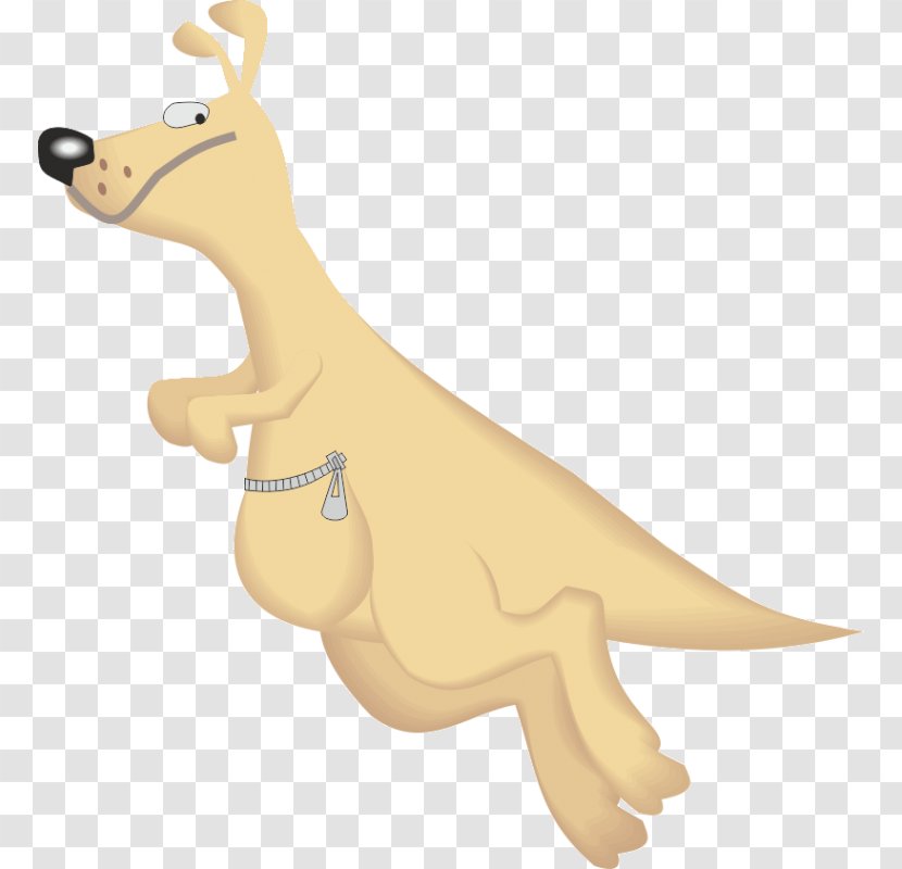 Dingo Kangaroo Animation Clip Art - Carnivoran Transparent PNG