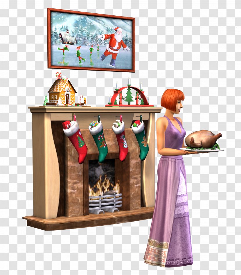 The Sims 2: Happy Holiday Stuff 4 Edition Christmas - 2 - Madeline Drive Transparent PNG
