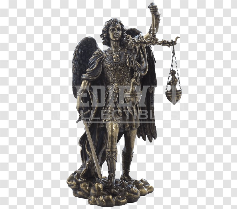 Michael Lucifer Gabriel Archangel Statue - Raphael - Angel Transparent PNG
