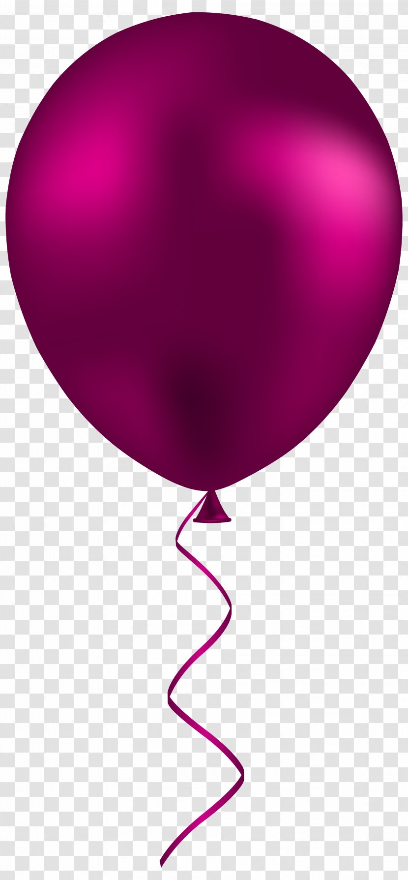 Balloon Pink Red Clip Art Transparent PNG