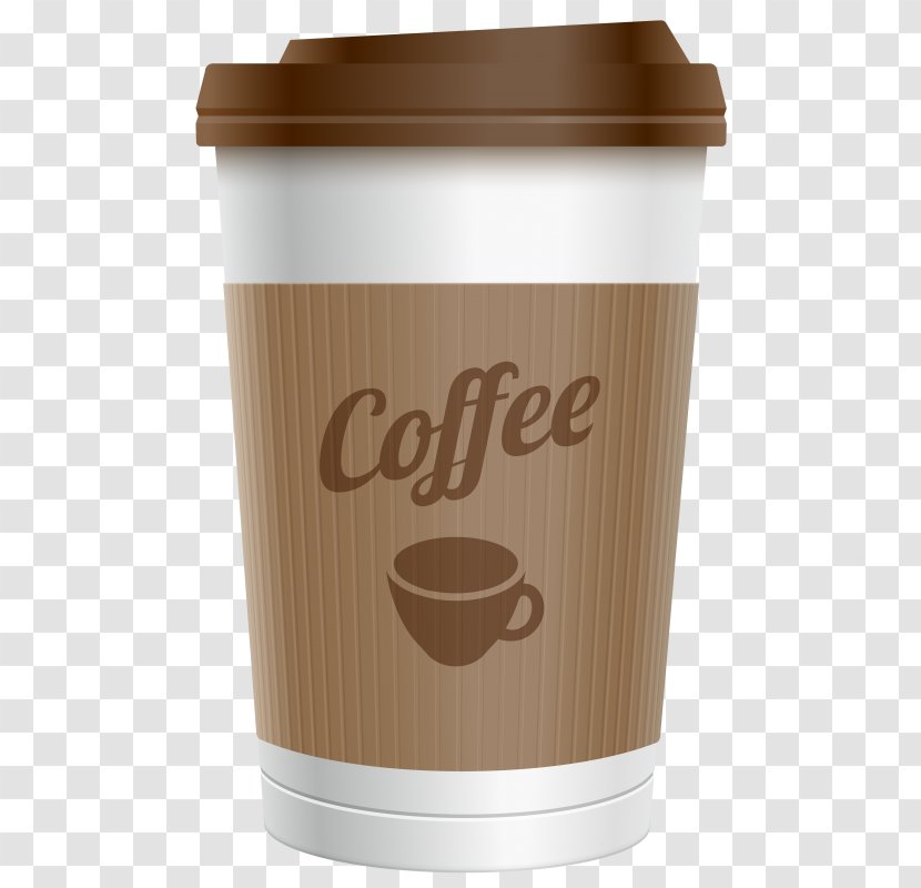 Coffee Cup Cafe Cappuccino Espresso - Tableware Transparent PNG