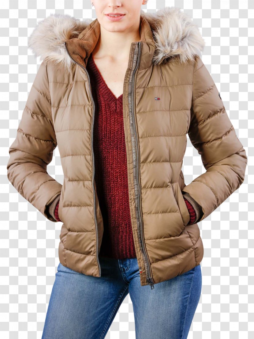 Fur Clothing Beige - Jacket - Brown Jeans For Women Transparent PNG