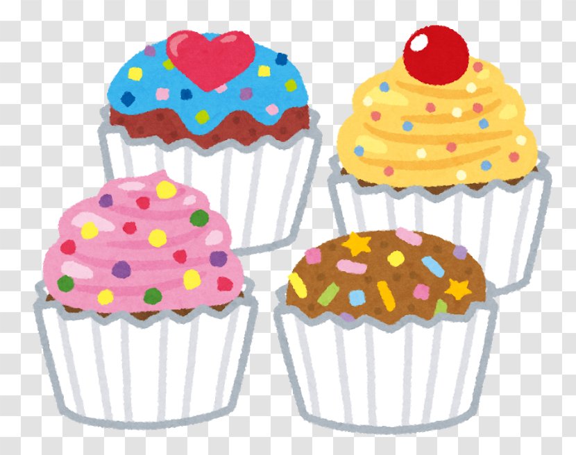 Cupcake Confectionery Child Hyttebok - Cream - Colourful Cupcakes Transparent PNG