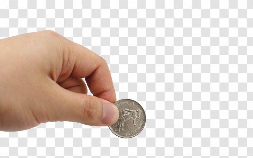 Flying Coins Clip Art Coin Flipping - Finger Transparent PNG