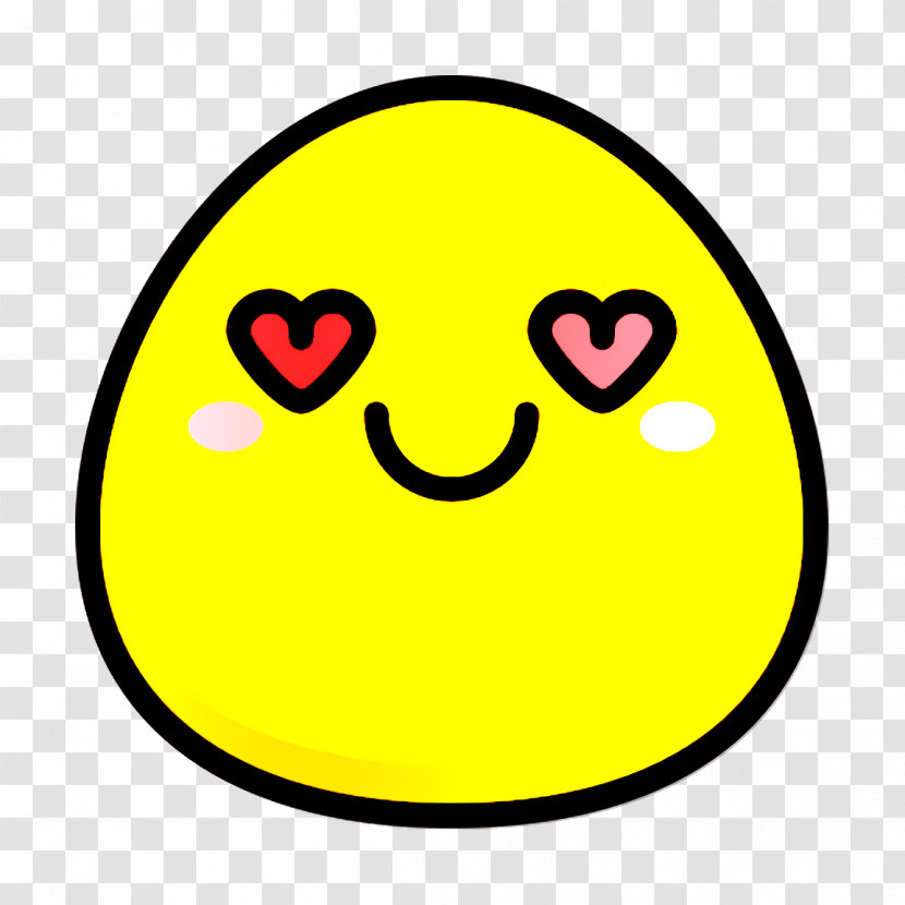 In Love Icon Emoji Icon Transparent PNG