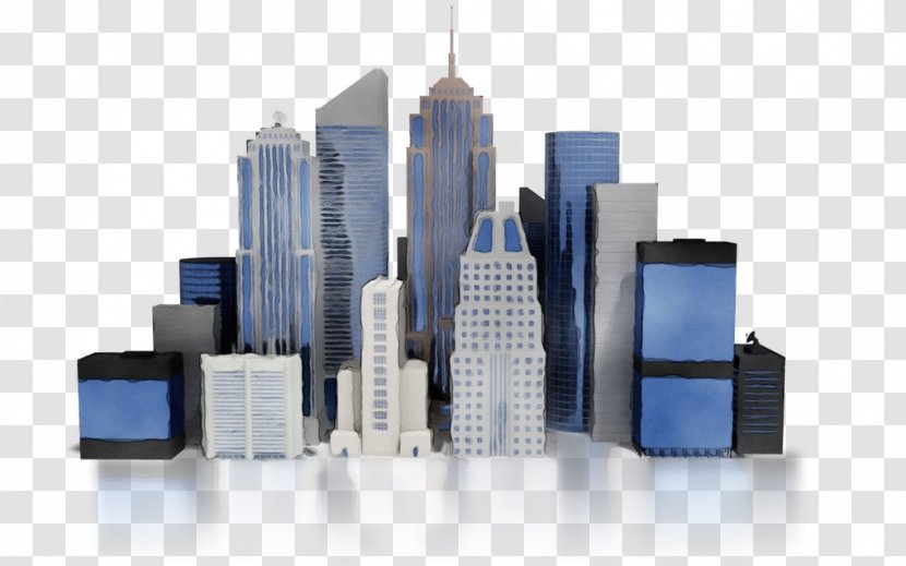 City Skyline Silhouette - Real Estate - Tower Architecture Transparent PNG