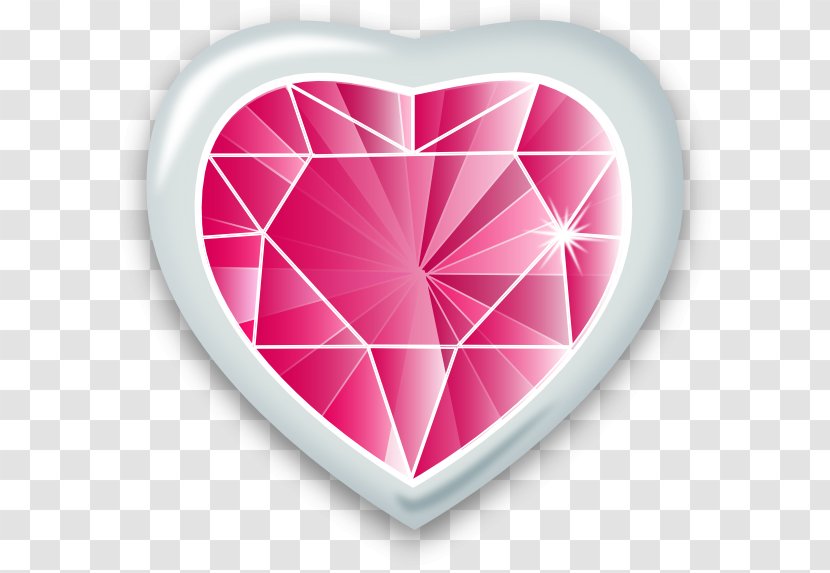 Gemstone Diamond Ruby Clip Art - Petal Transparent PNG
