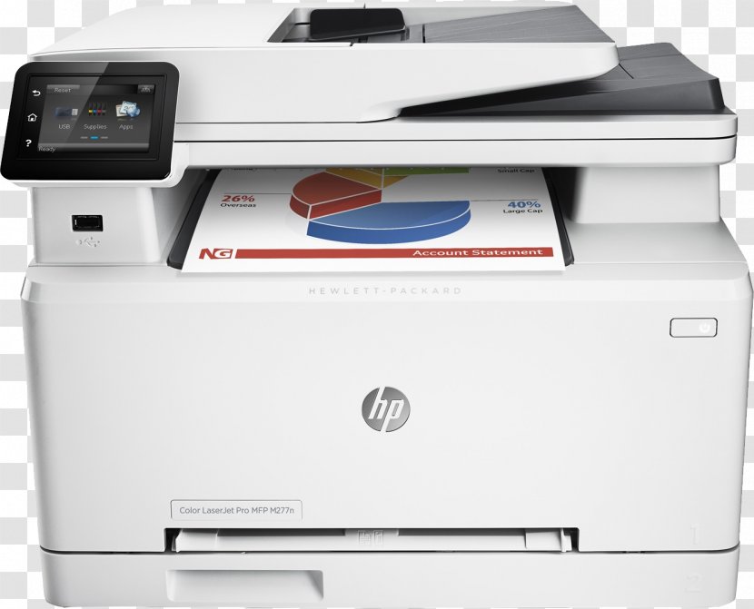 Multi-function Printer Hewlett-Packard HP LaserJet Toner Cartridge Printing - Laser Transparent PNG