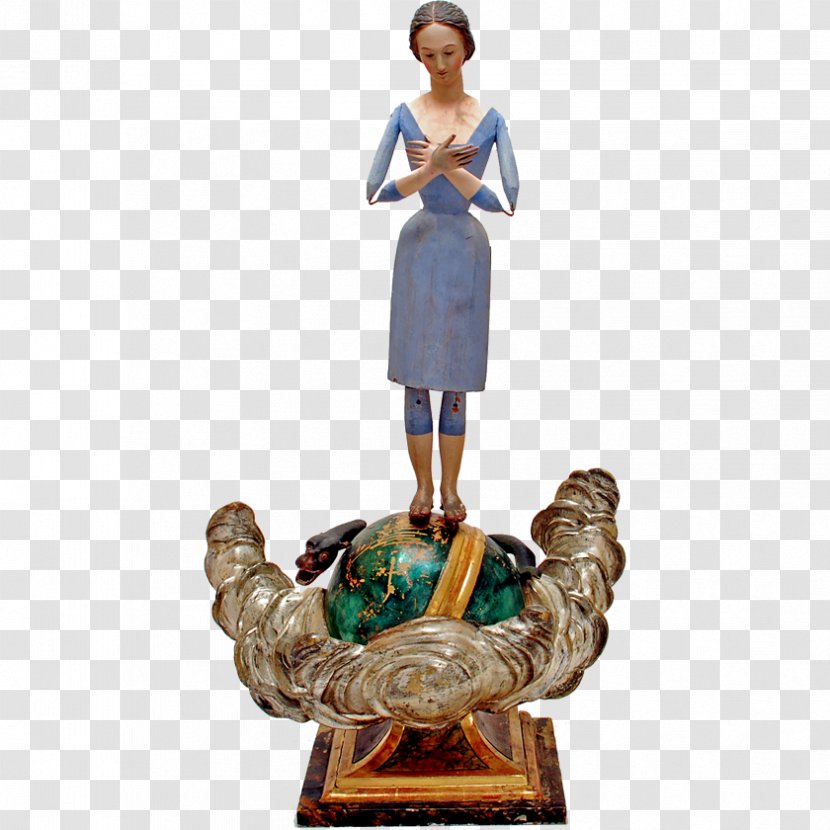 La Purisima Mission Immaculate Conception Lompoc Statue Original Sin - Sculpture - Hand Painted Satan Image Transparent PNG