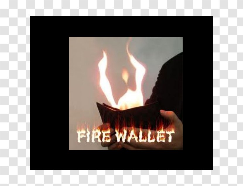 Magic Shop Fire Wallet Close-up - Heart Transparent PNG