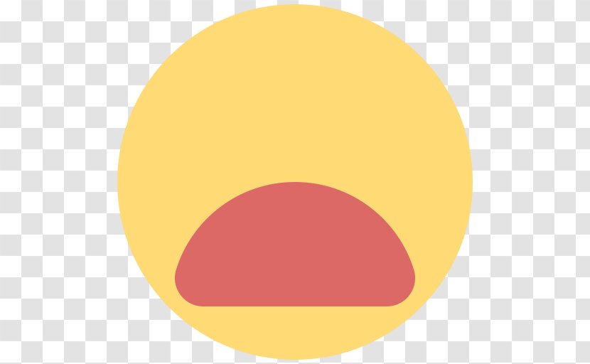 Emoji Emoticon - Yellow - Shock Background Transparent PNG