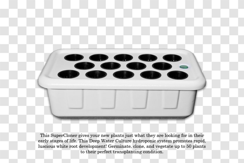 Hydroponics Agriculture Hidrokültür Nutrient SuperCloset SuperCloner 14-Site Hydroponic Cloner - Amazon Grow Box Transparent PNG