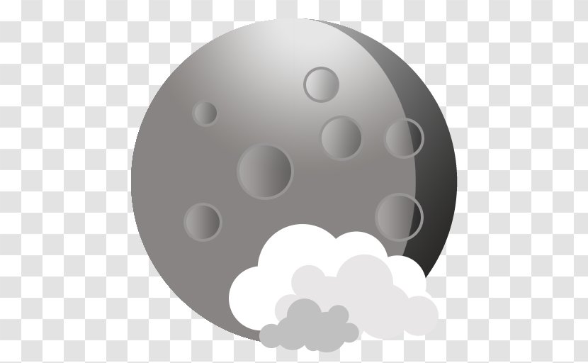 Sphere Circle Black And White - App Weather Transparent PNG