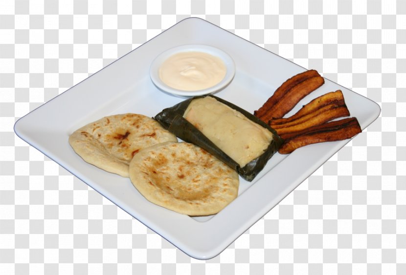 Tamale Empanada Pupusa Breakfast Dish - Recipe Transparent PNG