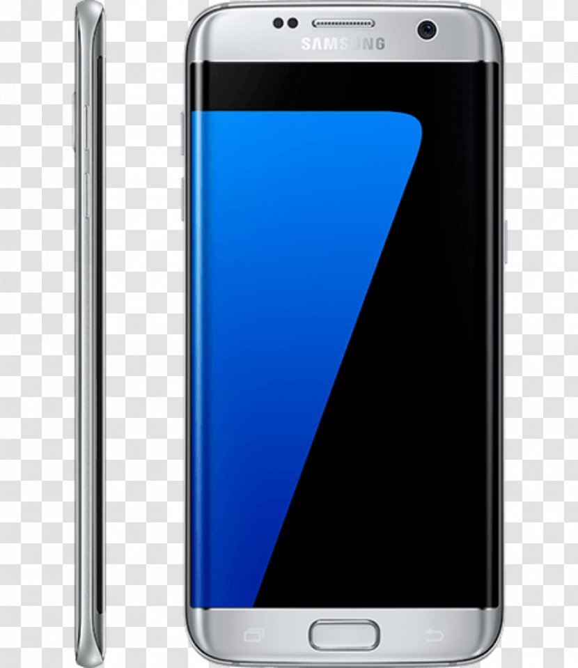 Samsung GALAXY S7 Edge Smartphone IPhone LTE - Dual Sim - Silver Transparent PNG