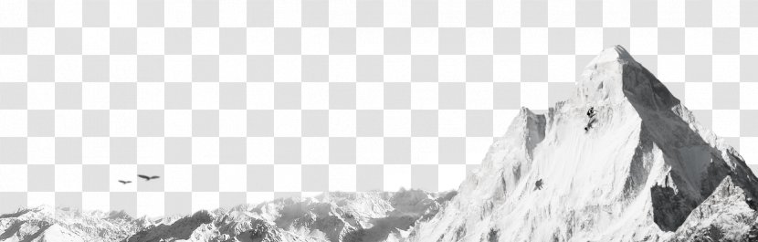 Black And White Download - Iceberg Transparent PNG