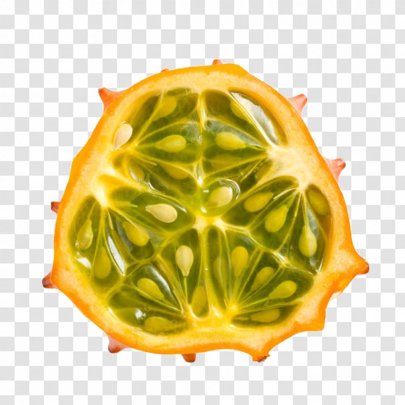 Horned Melon Cucumber Tropical Fruit Stock Photography - Horn - Half Of Africa Transparent PNG