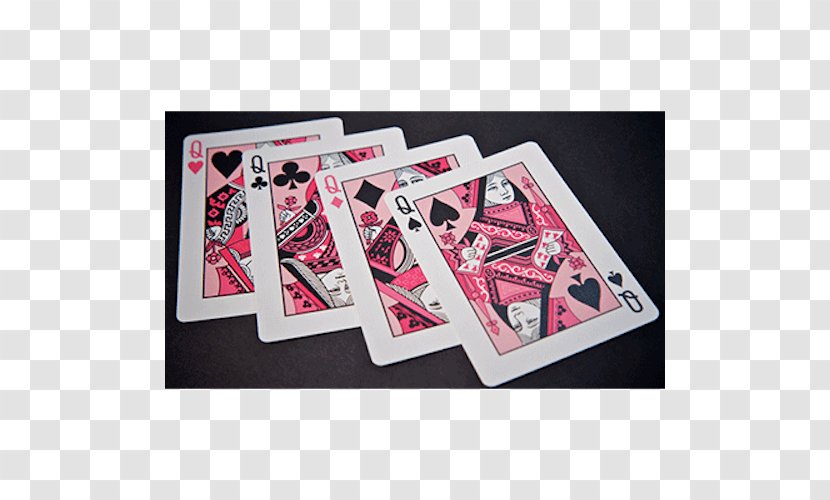 Card Game Bicycle Playing Cards Pink Ribbon United States Company - Silhouette Transparent PNG