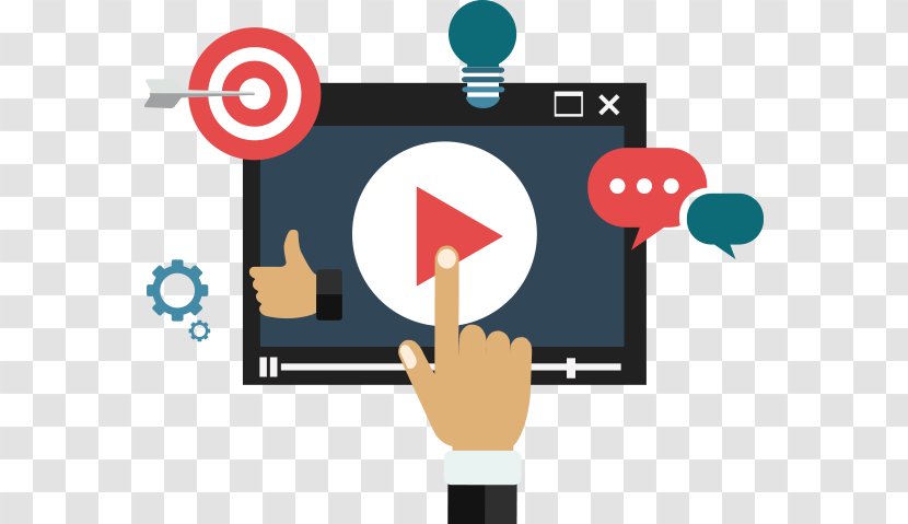 Digital Marketing Social Video Promotion Strategy - Communication Transparent PNG