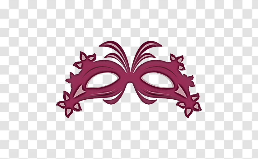 Pink Mask Violet Masque Headgear Transparent PNG