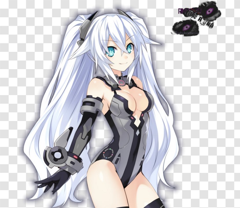 Hyperdimension Neptunia Victory Hyperdevotion Noire: Goddess Black Heart Mk2 U: Action Unleashed Cyberdimension Neptunia: 4 Goddesses Online - Silhouette - Cartoon Transparent PNG