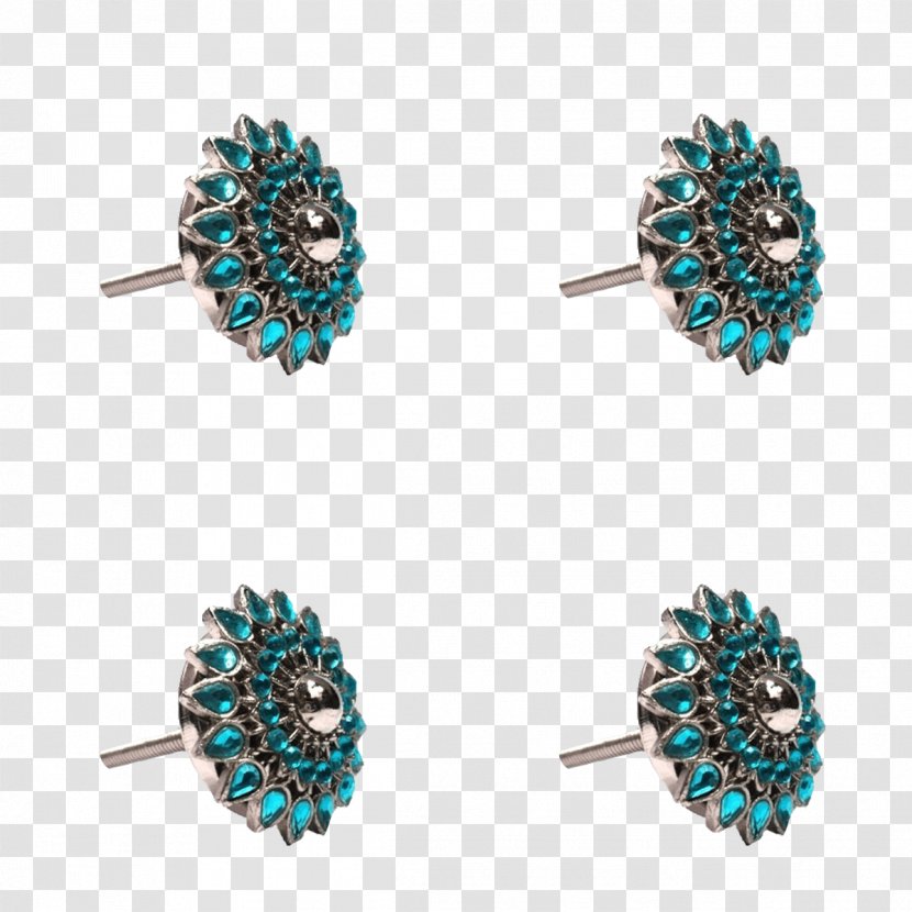 Turquoise Body Jewellery Jewelry Design - Knob Transparent PNG
