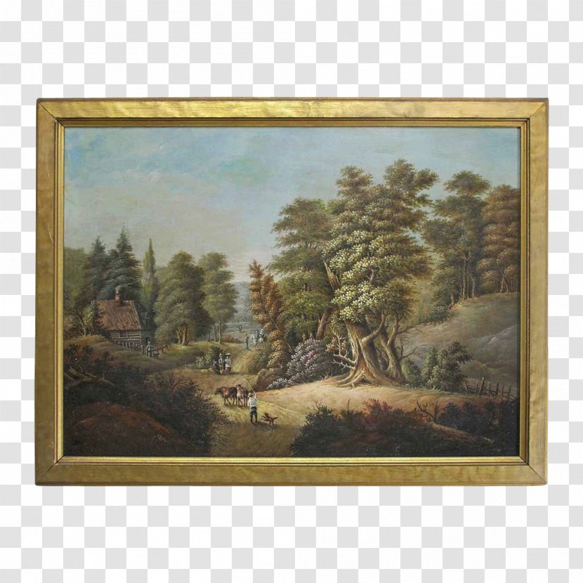 Landscape Painting 19th Century Oil Art Transparent PNG