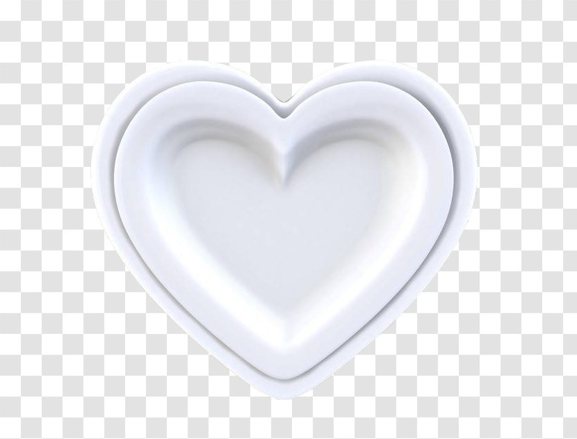 Heart - Plate Transparent PNG