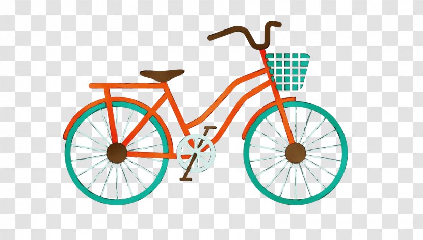 Turquoise Frame - Sports Equipment - Bicycle Basket Rim Transparent PNG