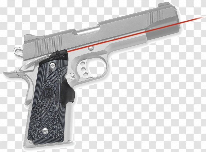 Crimson Trace Trigger M1911 Pistol Sight Smith & Wesson Transparent PNG
