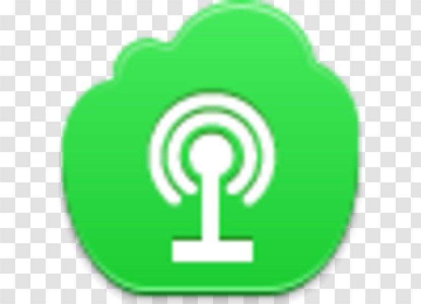 Icon Design Clip Art - Green - Podcast Transparent PNG