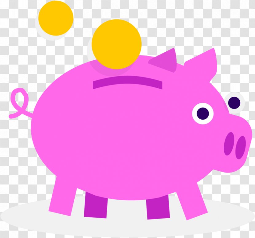 Piggy Bank - Suidae - Livestock Transparent PNG