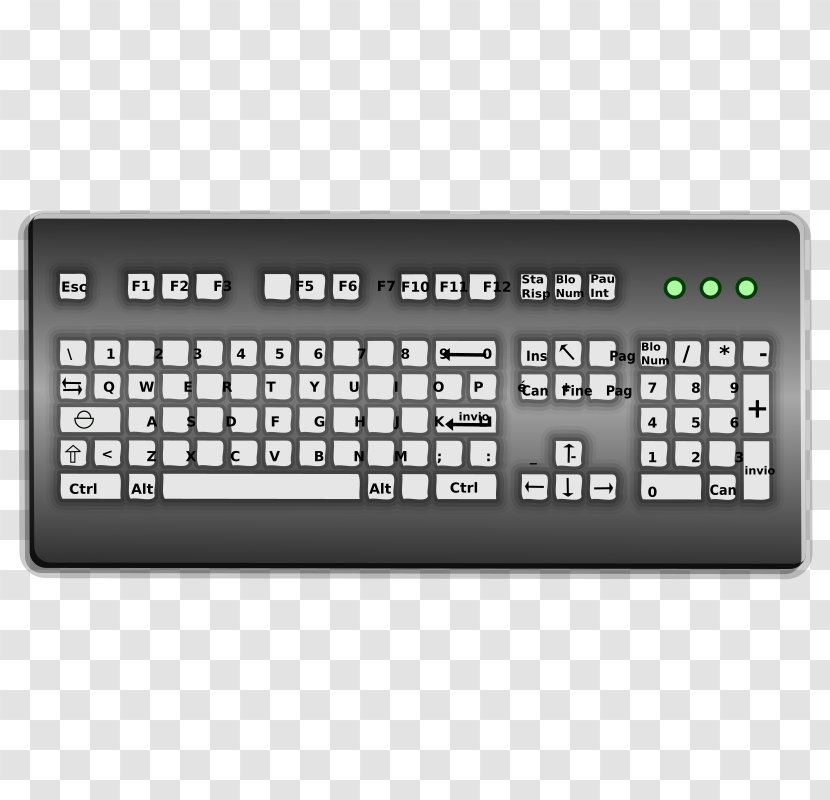 Computer Keyboard Mouse Layout Shift Key Android - Input Device Transparent PNG