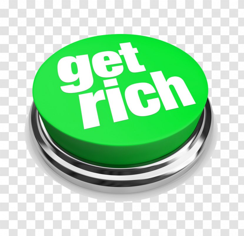 Get-rich-quick Scheme Money Wealth Finance Stock Photography - Market Value - Green Button Vector Transparent PNG