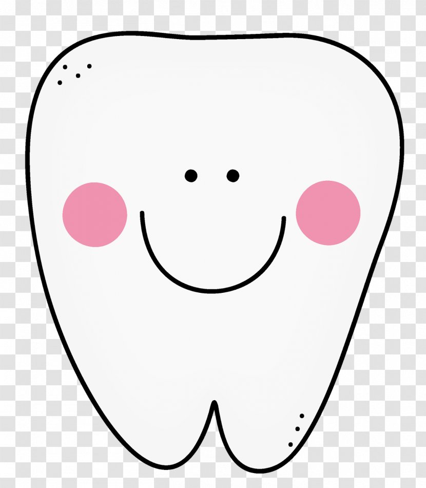 Nose Smiley Cheek Clip Art - Heart - 3d Dental Health Chart Transparent PNG
