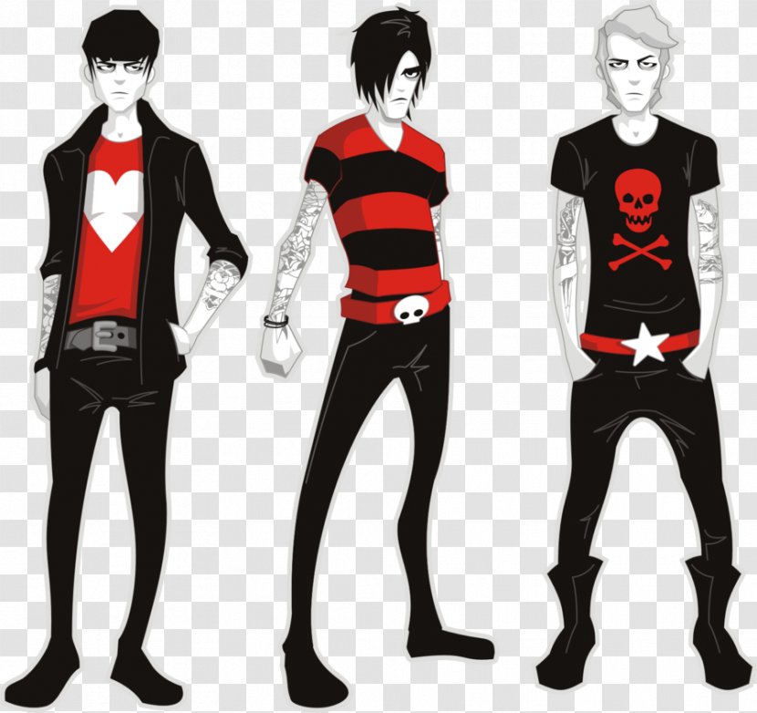 Character Emo Punk Rock Video Game Transparent PNG